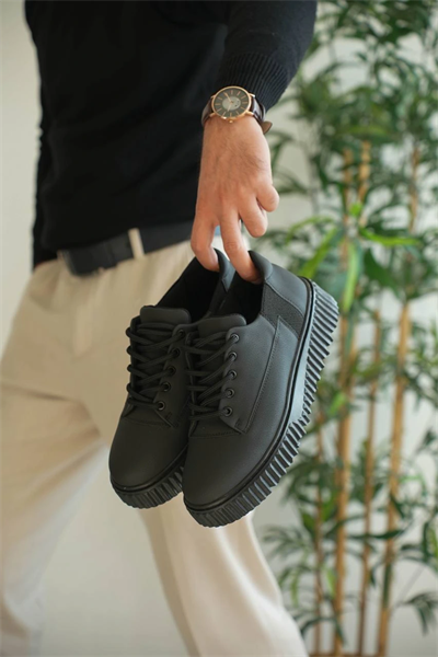 KB-X516 Kuback Kömür Cilt Günlük Erkek Ayakkabı