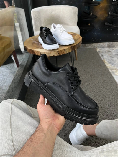 KB-X6 Kuback Kömür Cilt Günlük Erkek Ayakkabı