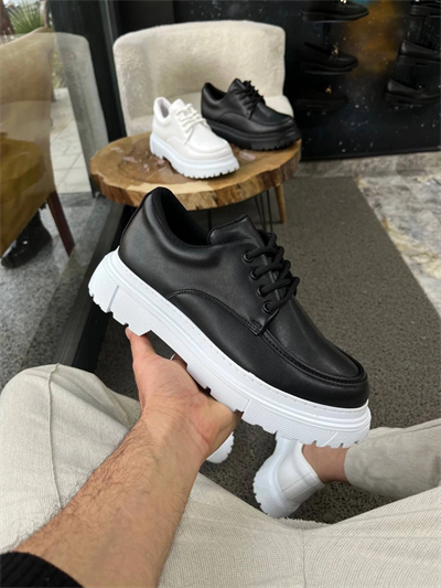 KB-X6 Kuback Siyah Cilt Günlük Erkek Ayakkabı