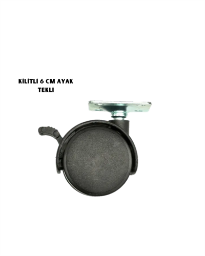 KİLİTLİ 6CM AYAK TEKLİ
