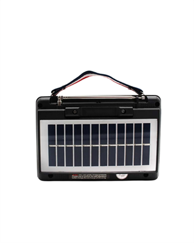 KTF-1428 Taşınabilir Güneş Enerjili Bluetooth Radyo Hoparlör – Şarjlı, Radyo, MP3, AUX Girişli