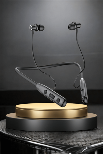 Kablolu Bluetooth Kulaklık Boyun Bantlı ANC Özelliği Yüksek Ses Kaliteli