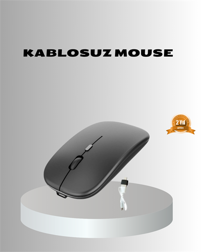 Kablosuz  Mouse –  Ayarlanabilir, Ergonomik