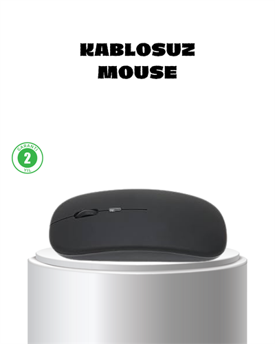 Kablosuz  Mouse –  Gelişmiş Optik Sensör, Profesyonel ve Oyun Kullanımına Uygun