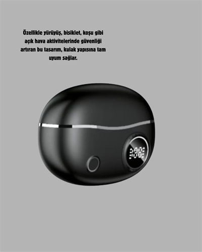 Kablosuz Açık Kulak Kulaklık Bluetooth 5.4 Type-C Hızlı Şarj 30 Saat