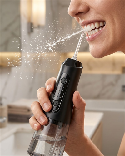 Kablosuz Ağız Duşu IPX7 Su Geçirmez 320 ml Hazneli Derin Temizlik