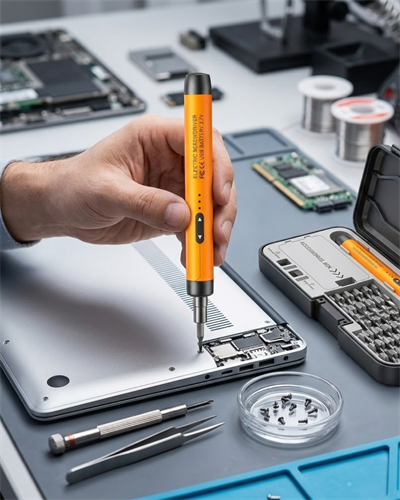 Kablosuz Alüminyum Gövdeli Elektrikli Tornavida 38 Uçlu Teknik Servis Seti