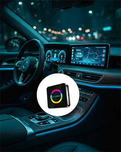 Kablosuz Android Auto CarPlay Destekli Araç Multimedya Adaptörü