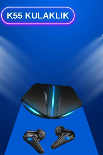 Kablosuz Bluetooth Bağlantılı Kulaklık ve Dokunmatik Ekran Akıllı Saat Arama Cevaplama