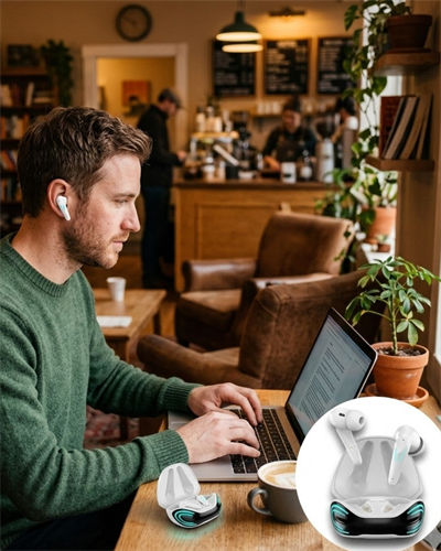 Kablosuz Bluetooth Gaming Kulaklık iPhone 12 iPhone 14 Samsung S22 Redmi Note 11 Uyumlu