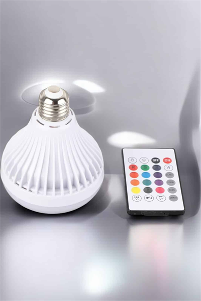 Kablosuz Bluetooth Hoparlör Led Lamba