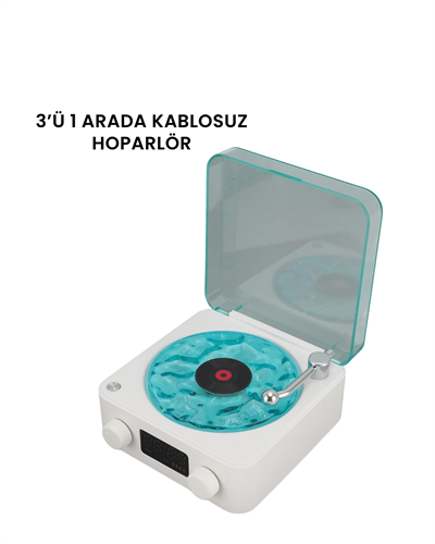 Kablosuz Bluetooth Hoparlör MAVİ