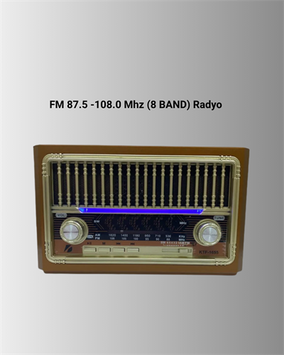 Kablosuz Bluetooth Hoparlör ve FM Radyo