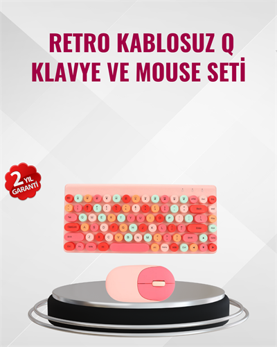 Kablosuz Bluetooth Klavye – Çoklu Cihaz Desteği, Akıllı Güç Tasarrufu