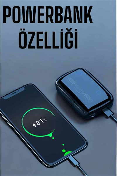 Kablosuz Bluetooth Kulaklık Dokunmatik Kontrol Uzun Pil Ömrü