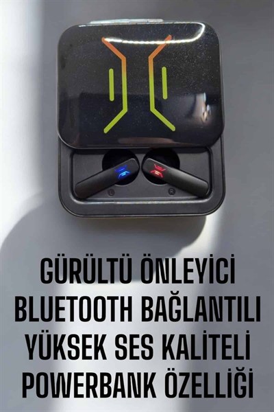 Kablosuz Bluetooth Kulaklık Powerbankli Uzun Pil Ömrü Yüksek Ses Kaliteli