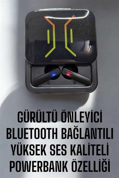 Kablosuz Bluetooth Kulaklık Powerbankli Uzun Pil Ömrü Yüksek Ses Kaliteli