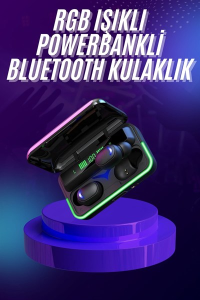 Kablosuz Bluetooth Kulaklık Rgb   Kulaklığı Gecikme Önleyici