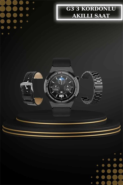 Kablosuz Bluetooth Kulaklık ve Kordon Hediyeli Akıllı Saat Nabız Ölçer Uzun Pil Ömrü