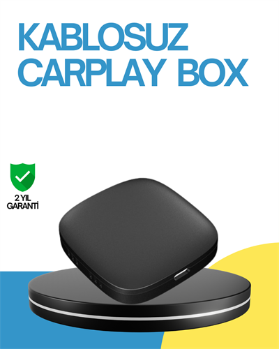Kablosuz CarPlay ve Android Auto Dönüştürücü Adaptör