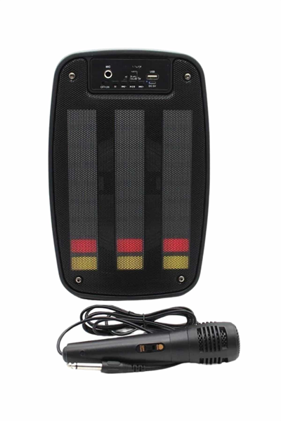 Kablosuz Hoparlör İOS ve Android Uyumlu Şarjlı SD Kart Girişli Bluetooth Hoparlör