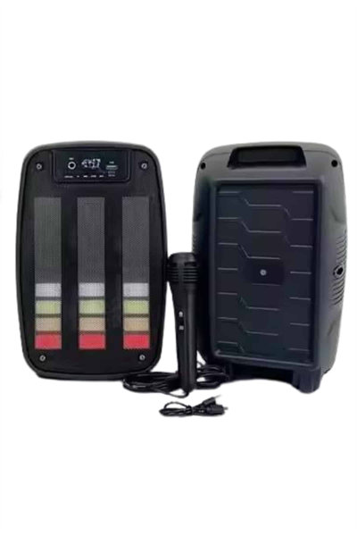 Kablosuz Hoparlör İOS ve Android Uyumlu Şarjlı SD Kart Girişli Bluetooth Hoparlör