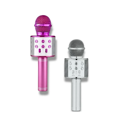 Kablosuz Hoparlörlü Bluetooth Karaoke Mikrofonu