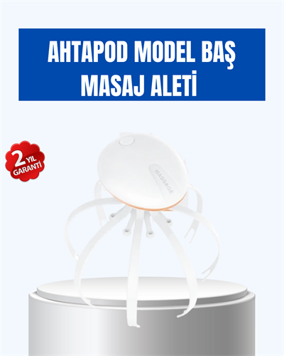 Kablosuz Kafa ve Boyun Masaj Aleti Akıllı Kapanmalı Derin Rahatlama
