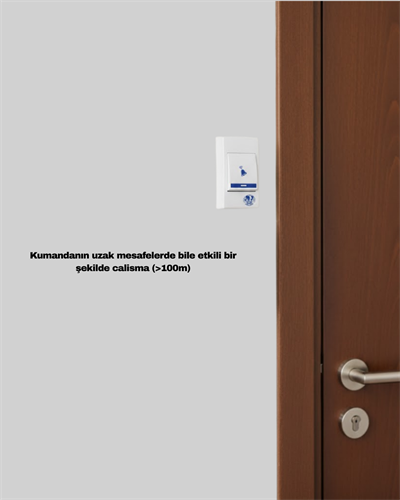 Kablosuz Kapı Zili Kolay Kurulumlu Modern Kullanım