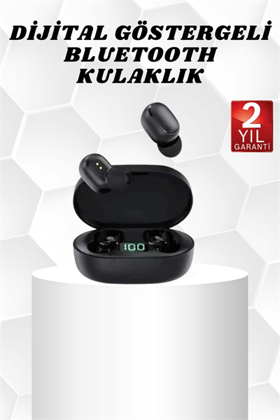 Kablosuz Kulak İçi Bluetooth Kulaklık Stereo Dokunmatik Kontrollü Kulaklık