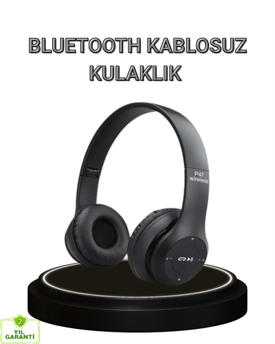 Kablosuz Kulaklık – Ergonomik Tasarım ve Uzun Pil Ömrü