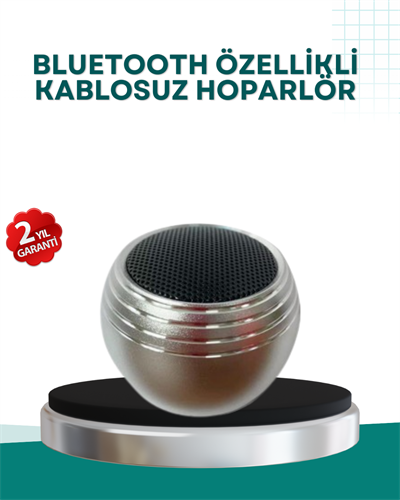 Kablosuz Mini Hoparlör Şarjlı TWS Destekli Kompakt Ses Sistemi