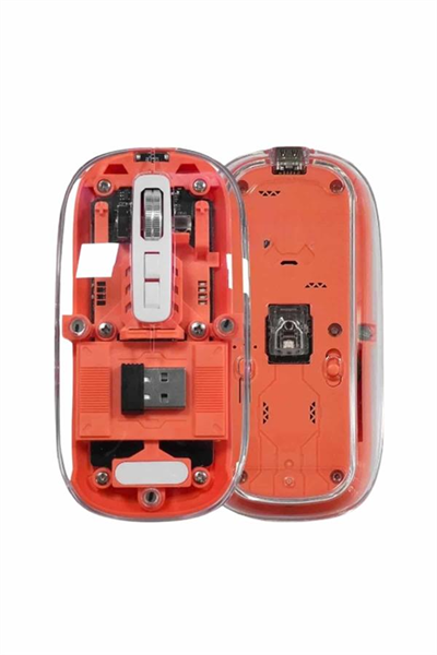 Kablosuz Mouse Fare Şarjlı Bluetooth Wireless Çift Modlu Sessiz