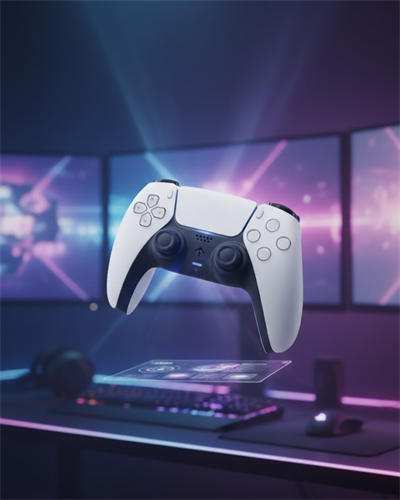 Kablosuz PS5 Oyun Kumandası Hızlı Tepki ve Ergonomik Tutuş