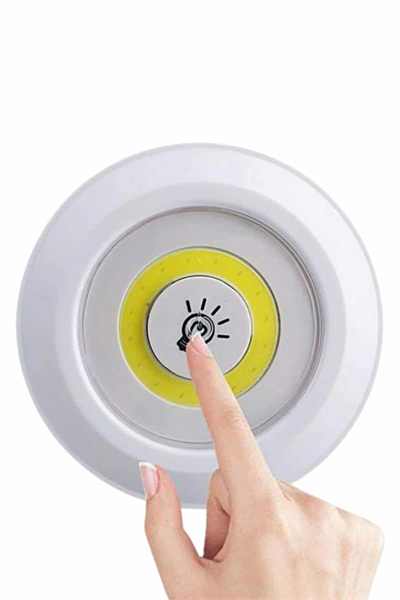 Kablosuz Pilli Işıldak  Masa Lambası Mutfak Tezgah Altı Banyo Dolabı Dolap İçi