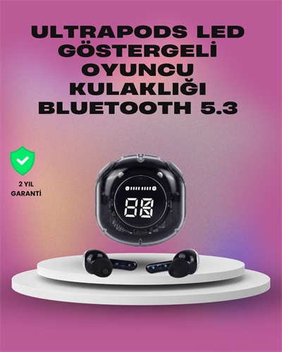 Kablosuz Şarj Destekli Hafif ve Güçlü Kulaklık