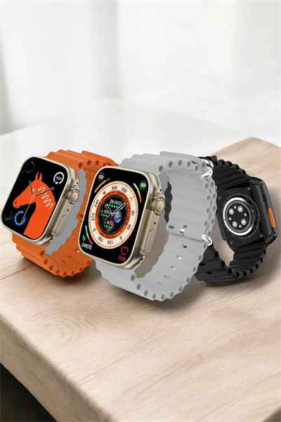 Kablosuz Şarjlı, Çağrı ve Müzik Kontrolü Sağlayan Akıllı Saat