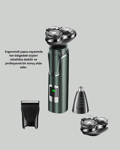 Kablosuz Şarjlı Çok Amaçlı Tıraş Makinesi
