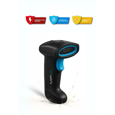 Kablosuz Standlı 1D/2D Barkod & Karekod Okuyucu