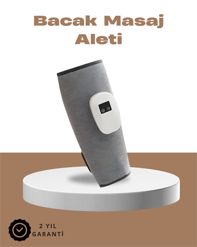 Kablosuz Titreşimli Baldır Masaj Aleti – Isıtmalı, 3 Basınç Ayarlı, Şarjlı ve Taşınabilir