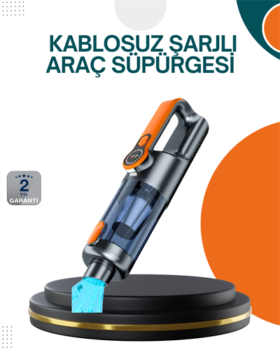 Kablosuz Vakumlu El Süpürgesi Güçlü Performans Çok Amaçlı