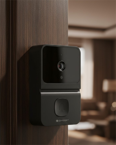 Kablosuz Video Kapı Zili Gece Görüşlü Gerçek Zamanlı Fotoğraf