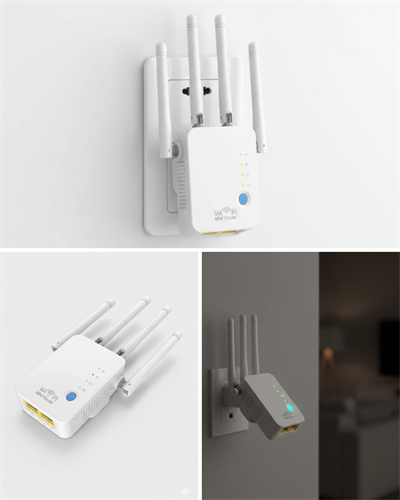 Kablosuz WiFi Tekrarlayıcı 300Mbps