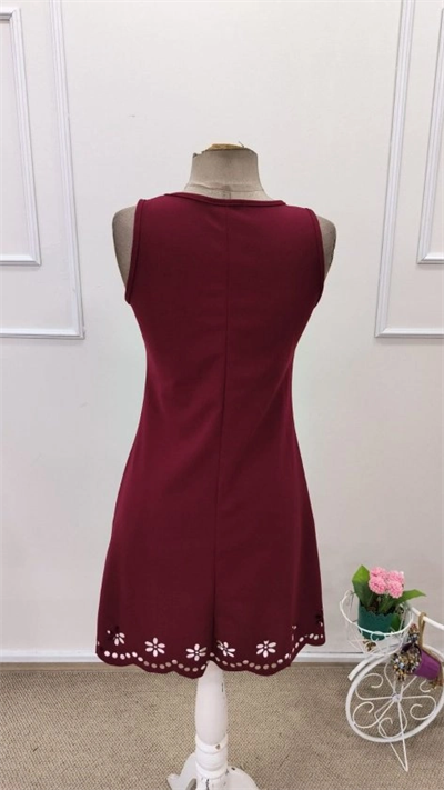 Kadın Askılı Yuvarlak Yakalı çiçek Desenli Ithal Krep Kısa Elbise