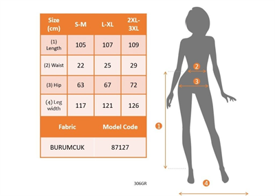 Kadın Beli Lastikli Bağcıklı Asimetrik Kesim Detaylı Desenli Bürümcük Etek