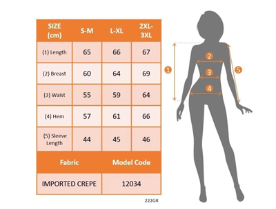 Kadın Kısa Kollu V Yakalı Ithal Krep Bluz
