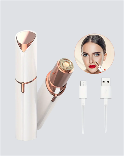 Kadınlar İçin Yüz ve Kaş Epilatörü – Hassas Cilt Dostu, Pil ile Çalışan, Taşınabilir ve Şık Tasarım