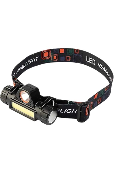 Kafa Lambası Çalışma Işığı Kafa Feneri Şarjlı Mıknatıslı Fenerli