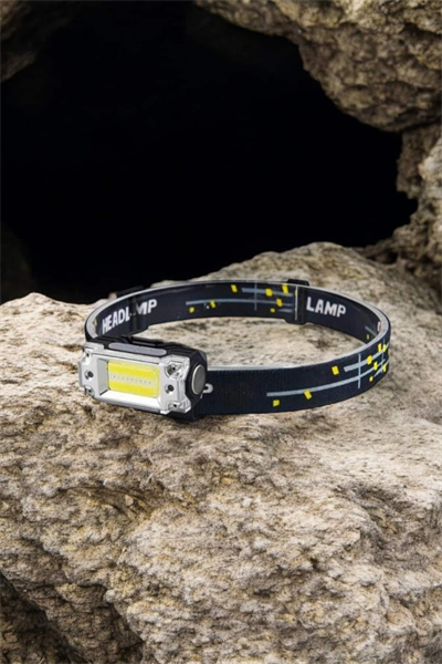 Kafa Lambası El Fenerli Kamp Lambası USB Şarjlı Esnek Lamba