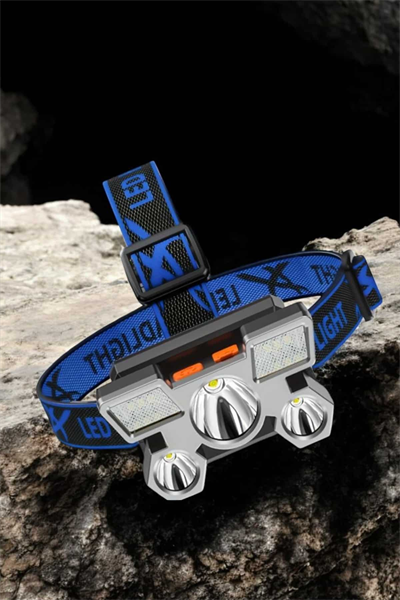 Kafa Lambası Hafif ve Esnek Çift Anahtarlı Far Led Işık